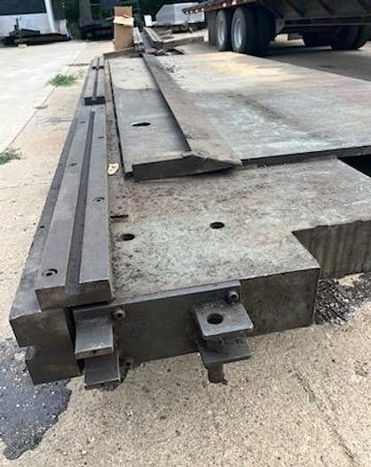 Used De Laurice 14' x 300 Ton Hydraulic Press Brake 300-14