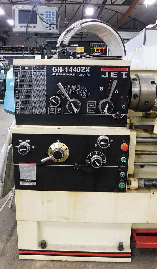 Used Jet 14" x 40" Toolroom Lathe GH14402X