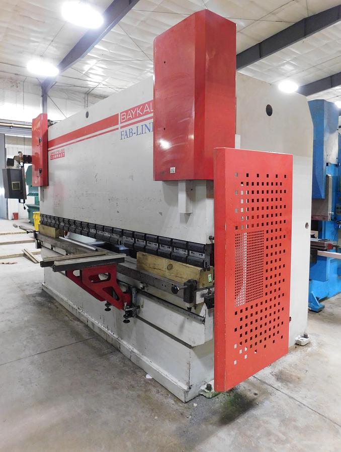 Used 2008 Baykal 12' x 220 Ton Hydraulic CNC Press Brake APHS 3710x220