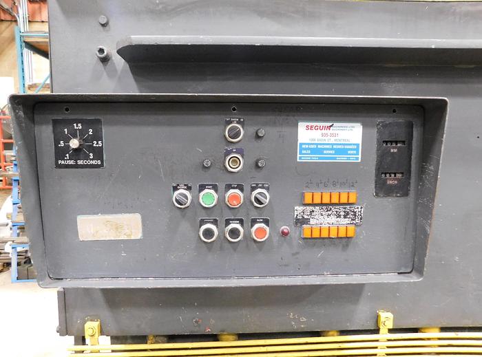 Used Allsteel 12' x 1/4 Hydraulic Shear 1/4-12