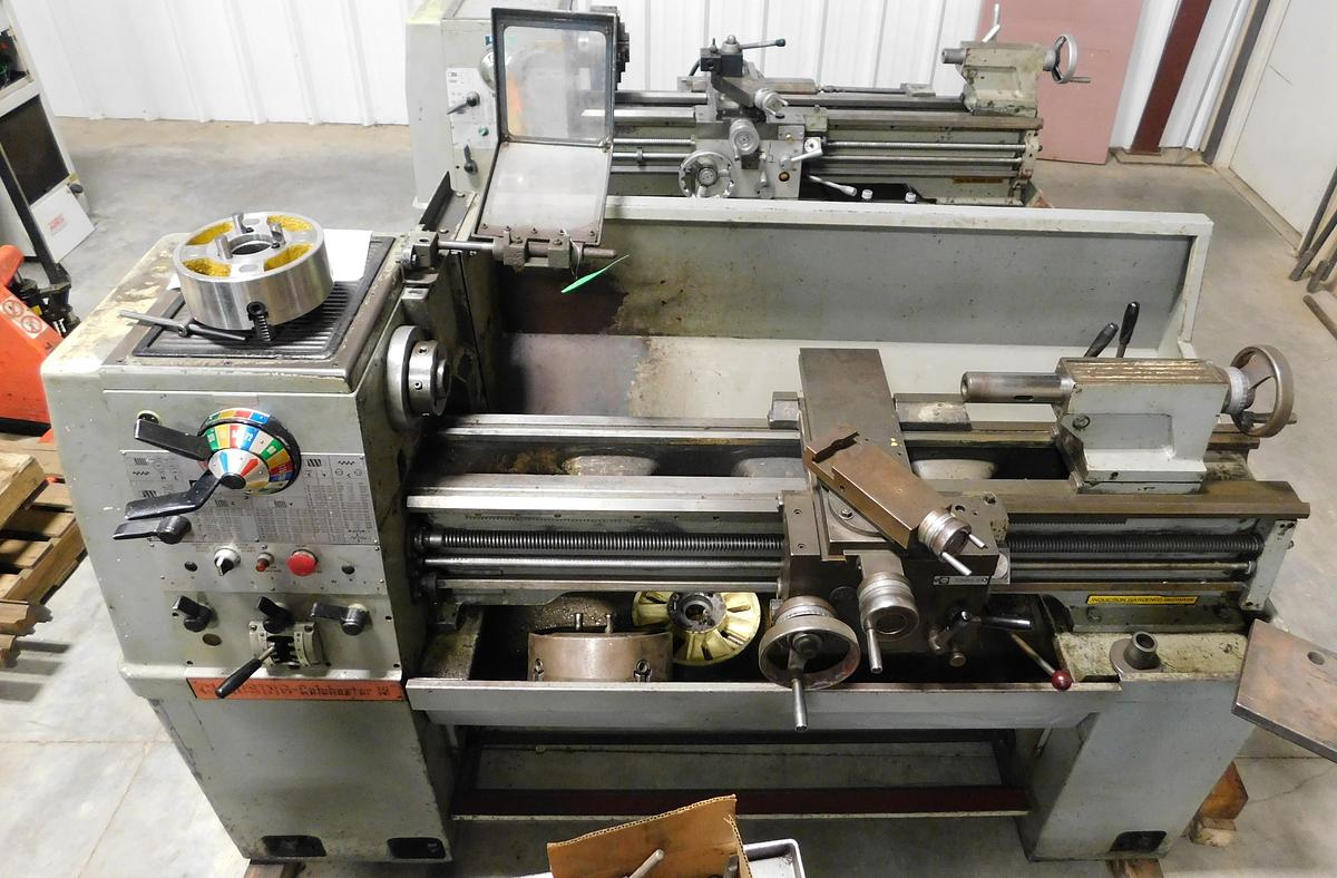 Used Clausing Colchester 13" x 40" Toolroom Lathe 13"