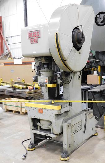 Used 1967 Bliss 45 Ton OBI Press C-45