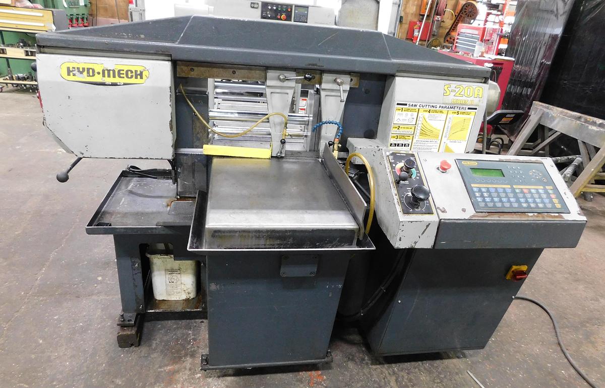 Used Hyd-Mech S-20A 13" x 18" Horizontal Bandsaw