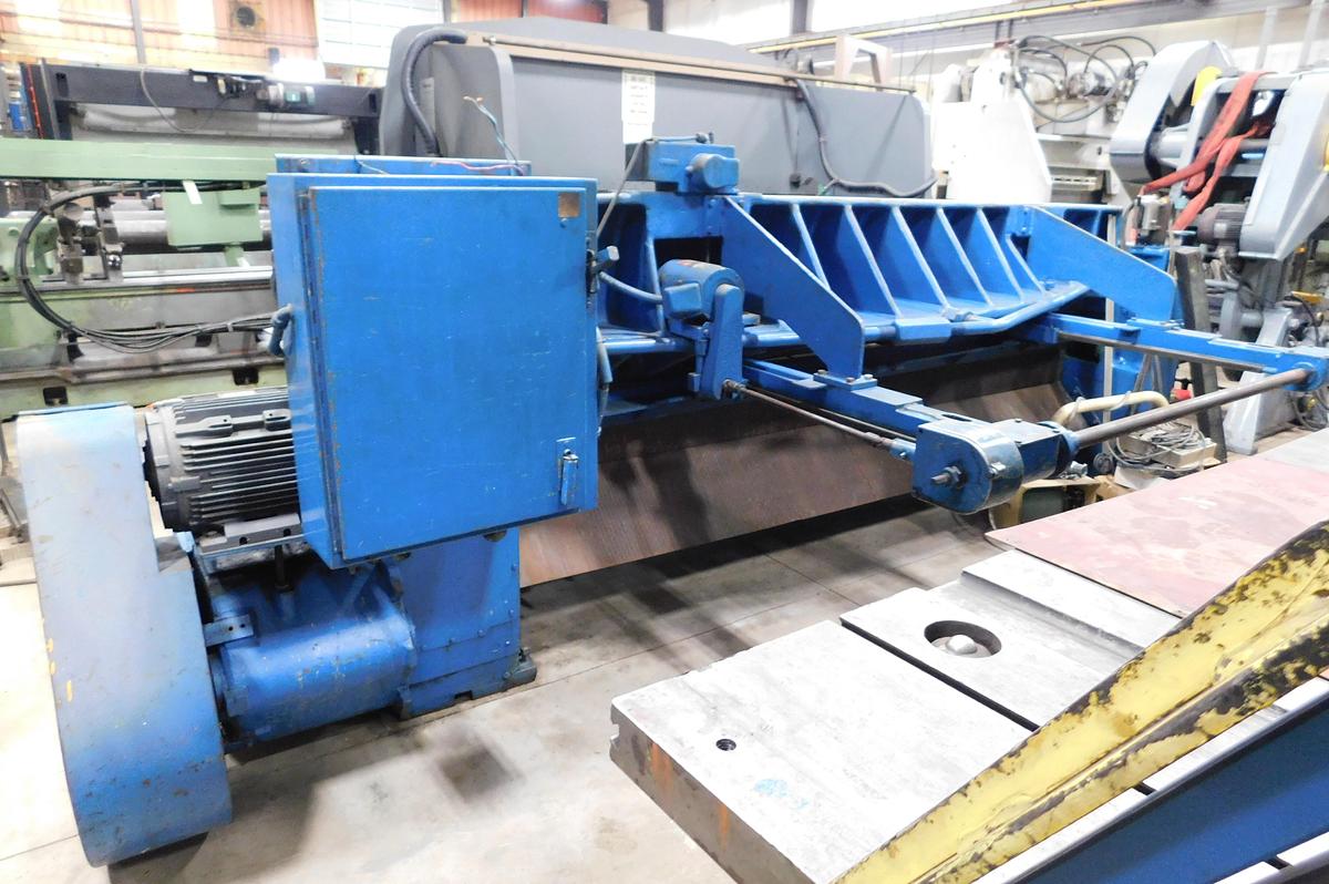 Used Wysong 10' x 1/4 Mechanical Shear 1025