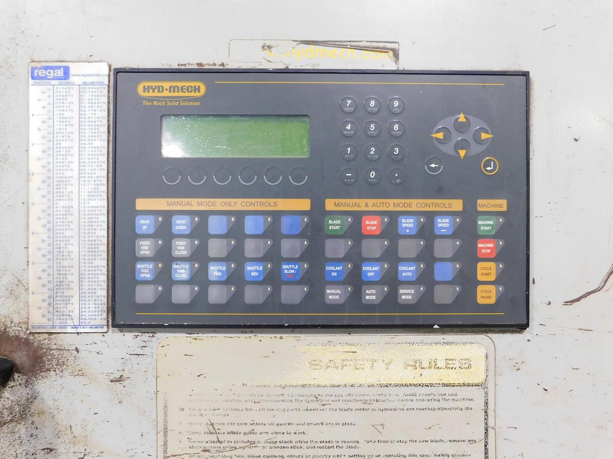 Used 2006 Hyd-Mech H-10A Dual Column Horizontal Bandsaw