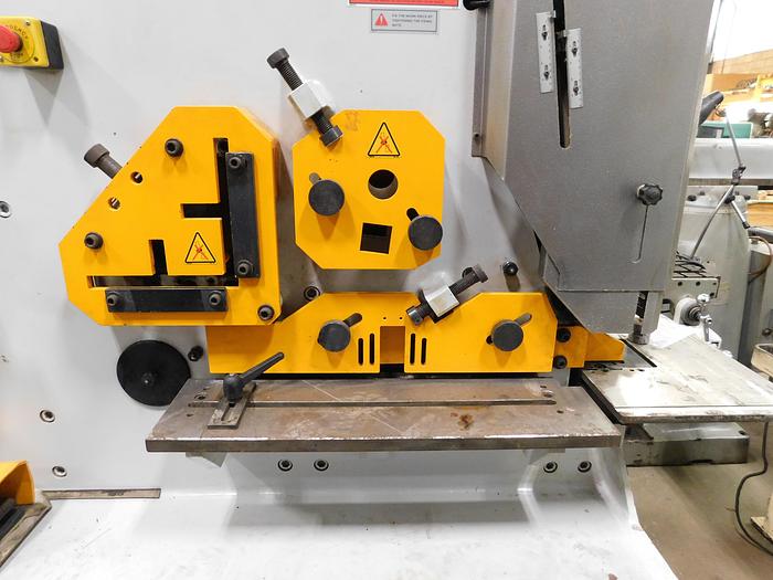 Used 2011 Ermaksan 121 Ton Hydraulic Ironworker EKM 110-180 (metric tons) US Model: 121-198