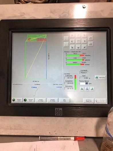 Used 2016 AKS Accu-Kut Down Draft Plasma Table