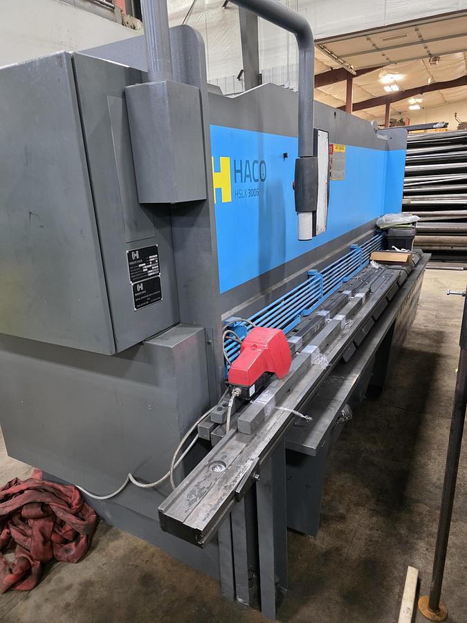 Used 2022 Haco 10' x 1/4 Hydraulic Shear HSLX10X1/4