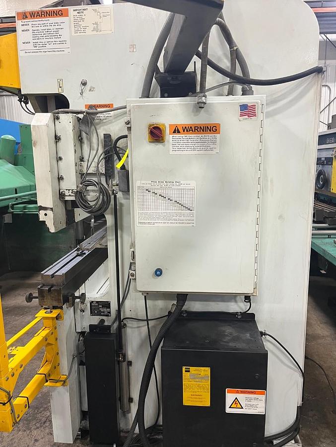 Used Piranha 10' x 95 Ton Hydraulic Press Brake 95-10