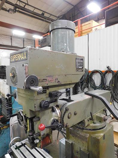Used 1984 Supermax Vertical Milling Machine YCM16VS