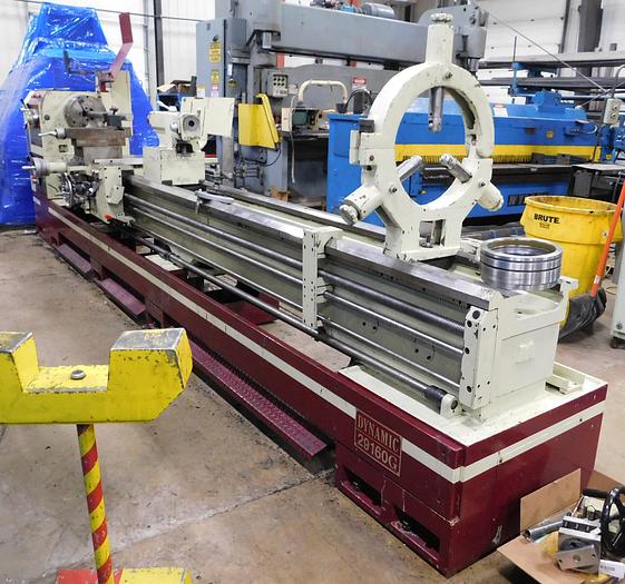 Used 2013 ACER 29" x 160" Engine Lathe 29160G