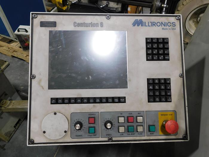 Used 2004 Milltronics 15" x 36" CNC Flat Bed Lathe ML15