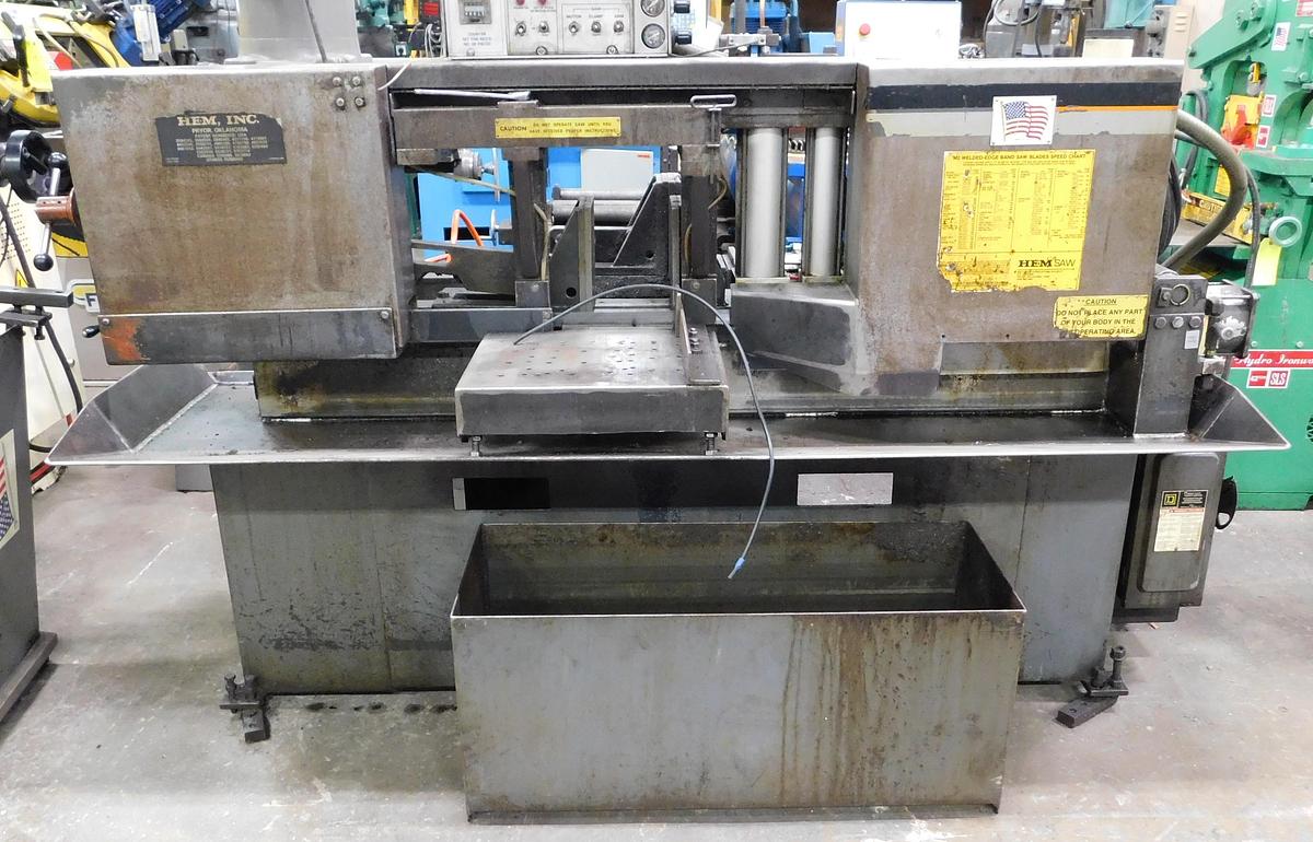 Used HEM Horizontal Automatic Bandsaw H90A B/F