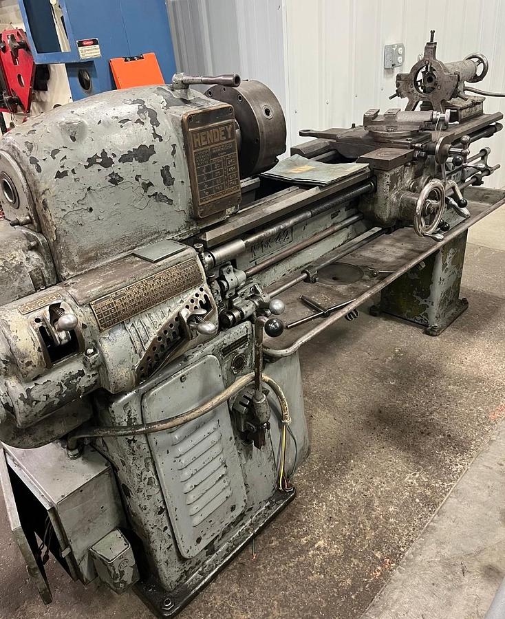 Used Hendey 15" x 42" Toolroom Lathe