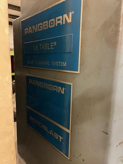 Used 1985 Pangborn 48" Table Type Shot Blaster 4LK-2
