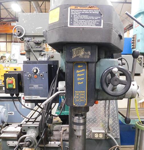 Used Ellis 20" Single Spindle Drill Press 12000