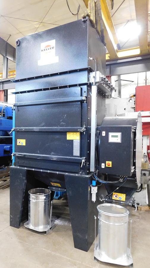 Used 2025 Keller 6 Filter Dust Collection Unit L-CUTNEO L-6K