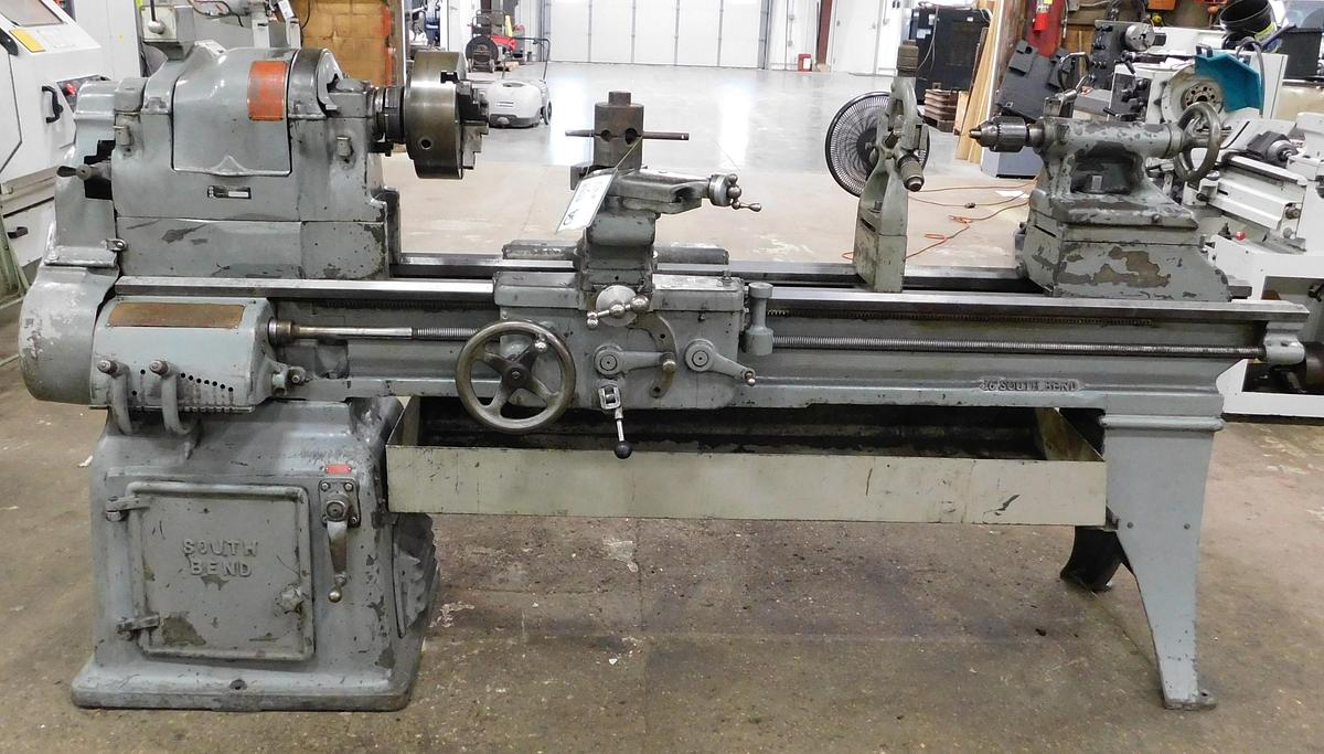 Used South Bend 25" x 50" Toolroom Lathe CLK 198E