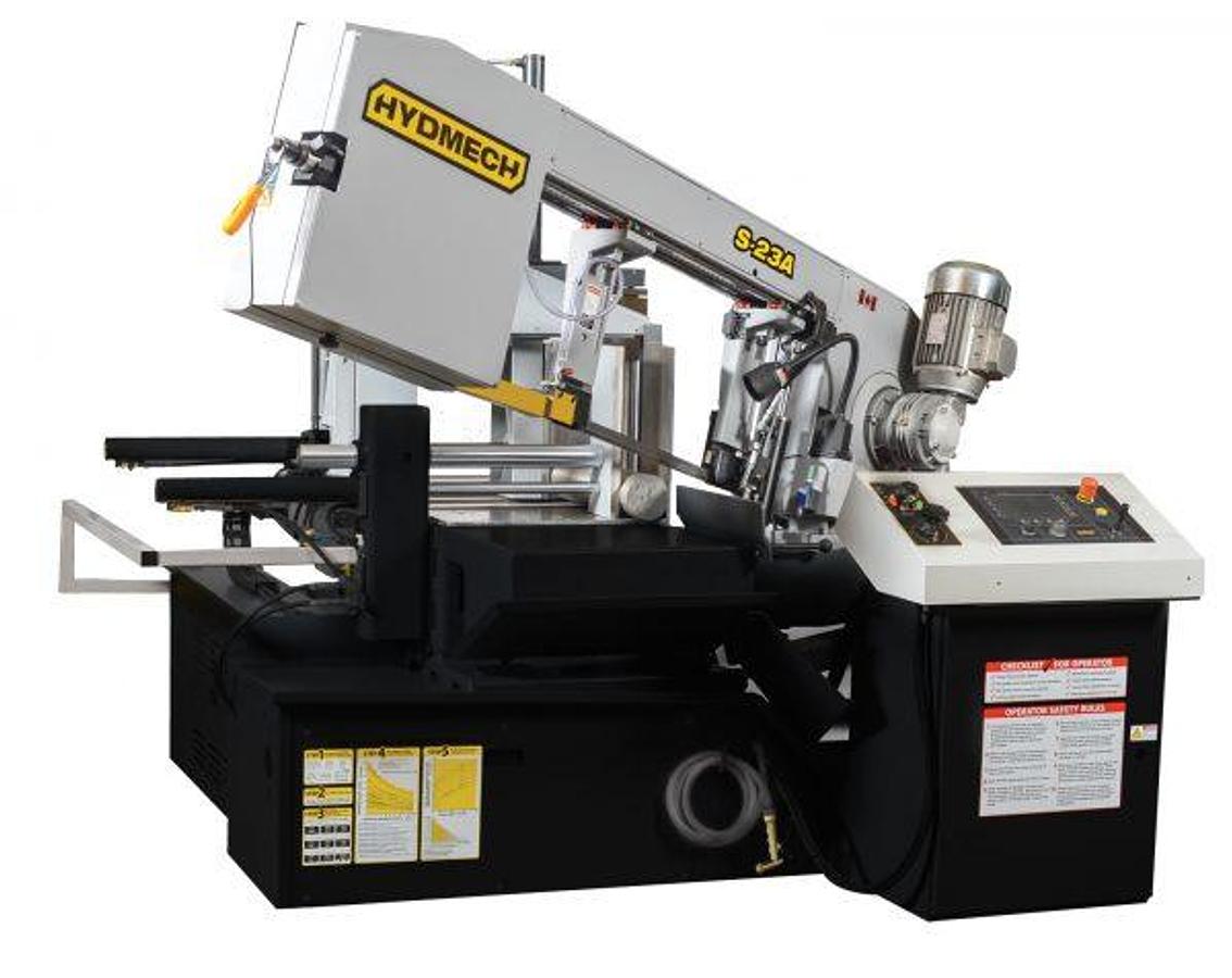 Hyd-Mech S-23A Automatic Scissor Style Horizontal Pivot Bandsaw S-23A