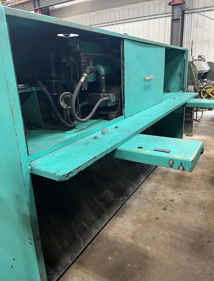 Used Promecam 10' x 1/4 Hydraulic Shear GH630Z