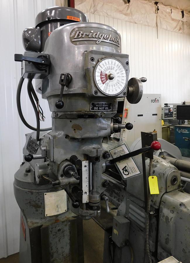 Used Bridgeport Vertical Milling Machine Series I