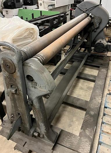 Used Lown 6' x 14ga Initial Pinch Plate Roll B