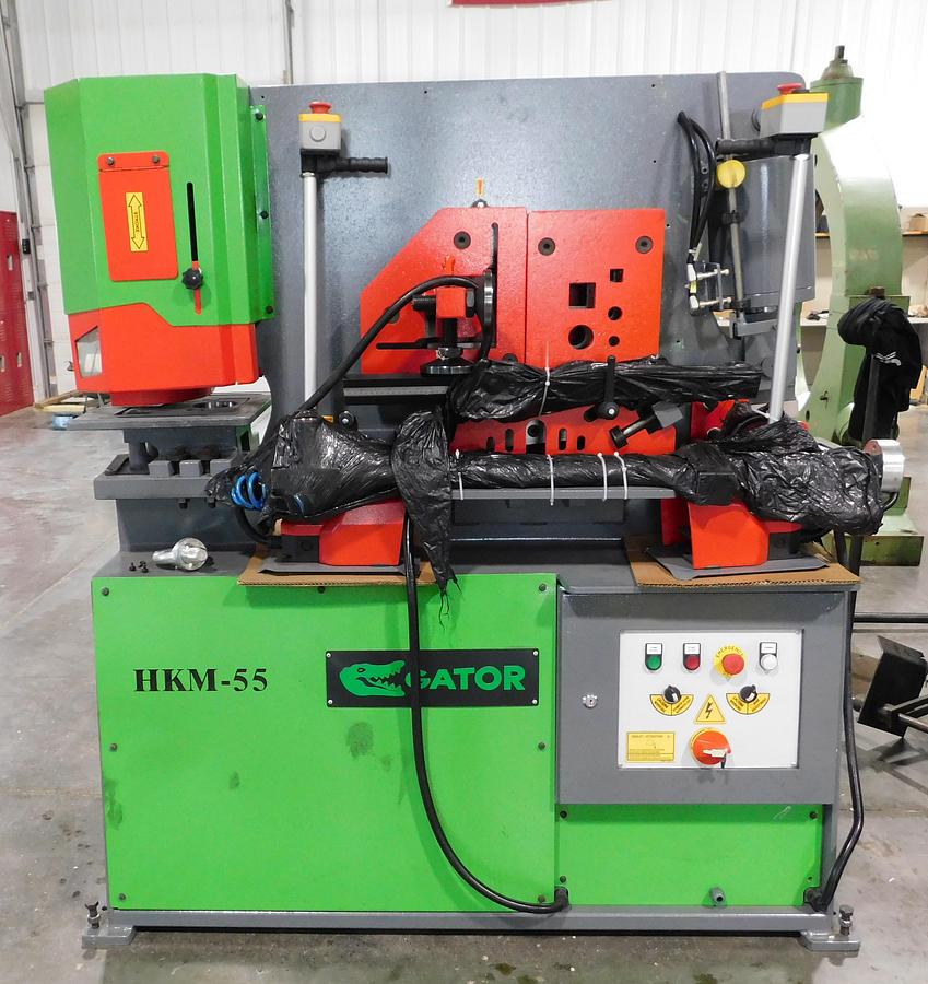 2025 Gator Tiger HKM55 60 Ton Dual Operator Ironworker