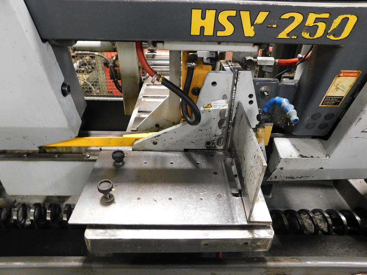 Used Hyd-Mech HSV250 10" x 10" Horizontal Automatic Bandsaw HSV250