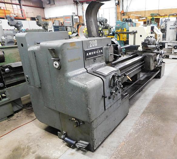 Used American 21" x 78" Toolroom Lathe Listed as a 16x78 "C"