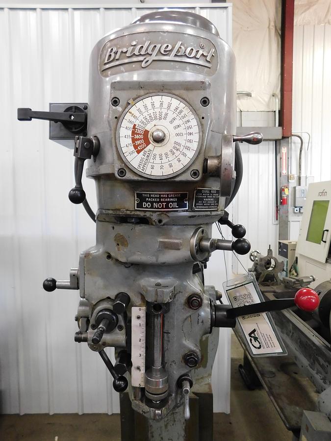 Used Bridgeport Vertical Milling Machine Series I