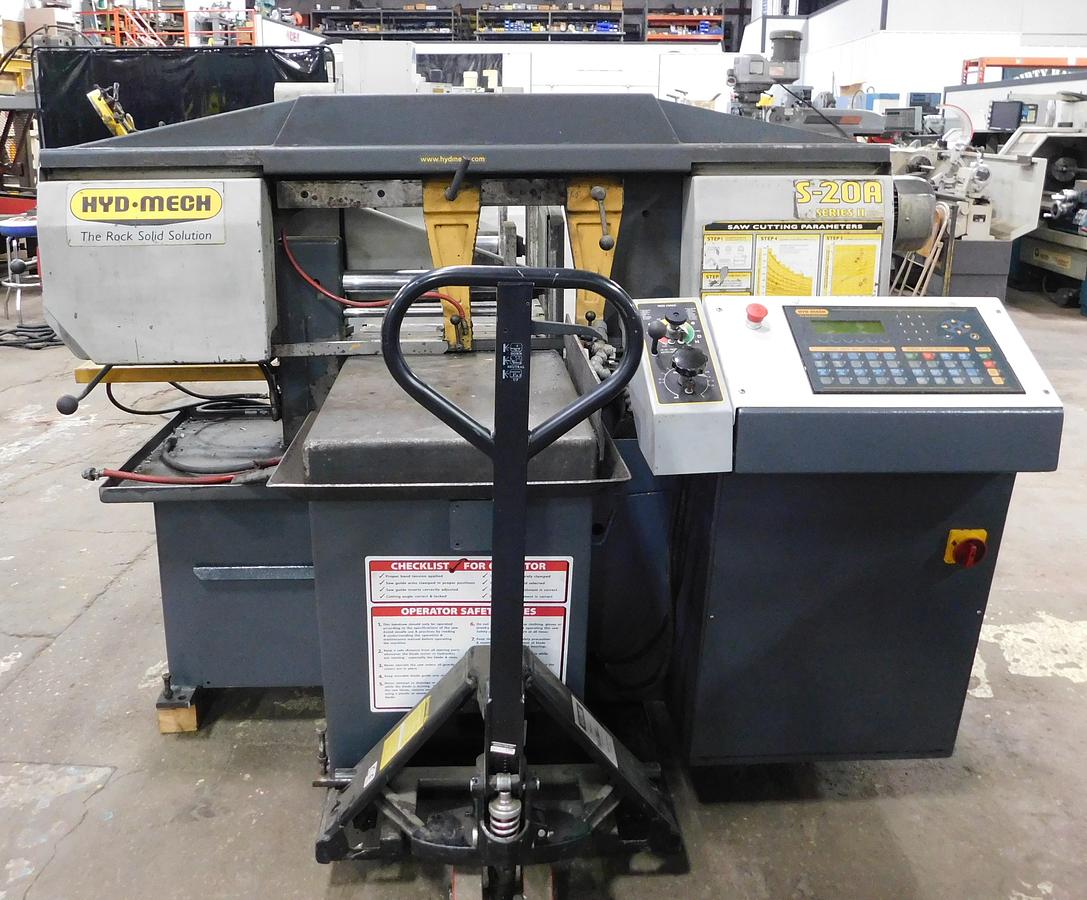 Used Hyd-Mech S-20A 13" x 18" Automatic Horizontal Bandsaw