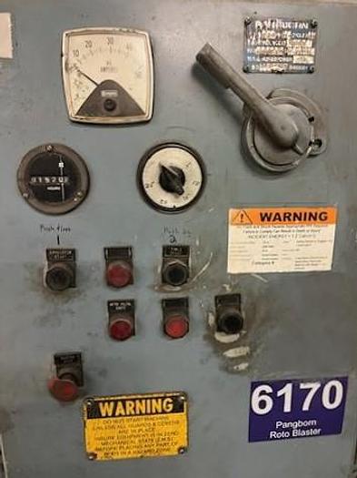 Used 1985 Pangborn 48" Table Type Shot Blaster 4LK-2