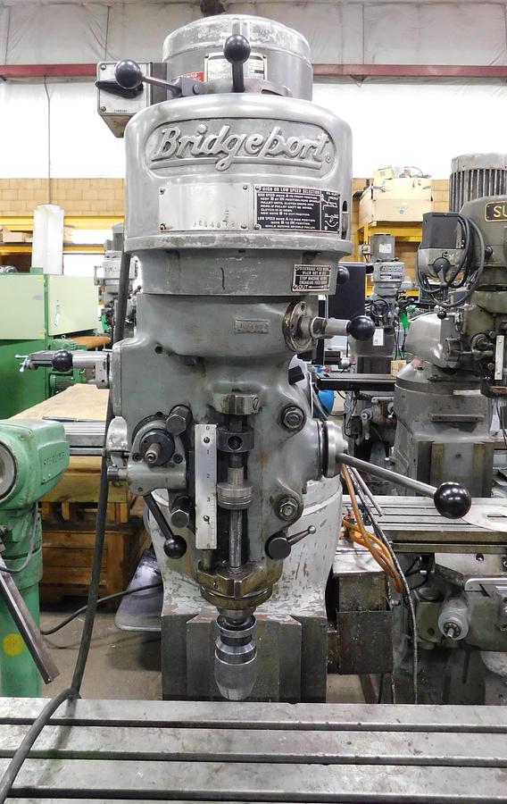 Used Bridgeport J Vertical Milling Machine