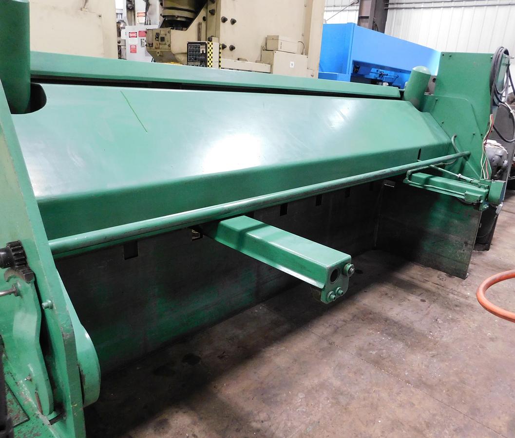 Used Pearson 10' x 1/4" Hydraulic Shear