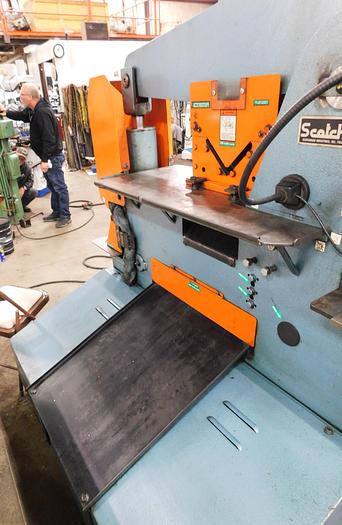 Used Scotchman 100 Ton Hydraulic Ironworker DO/100/24M