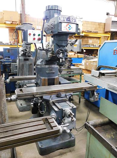 Used Amstar Vertical Milling Machine by Machinery Group MV-49