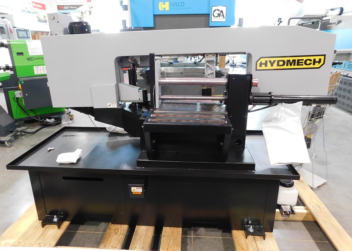 Hyd-Mech S-20PNG Semi-Automatic Horizontal Pivot Mitering Bandsaw