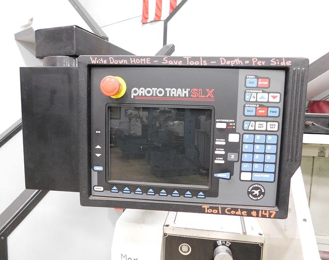 Used TRAK 1845SX Manual/CNC Toolroom Lathe 1845SX