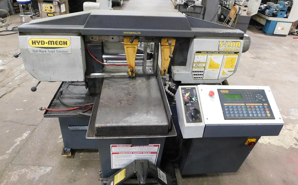 Used Hyd-Mech S-20A 13" x 18" Automatic Horizontal Bandsaw