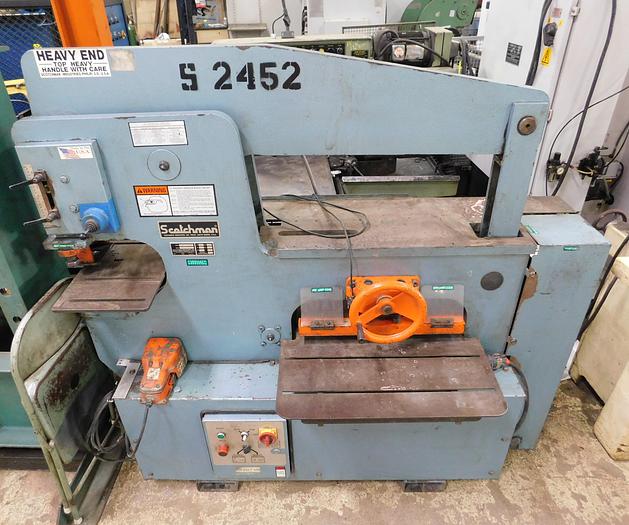 Used Scotchman 90 Ton Hydraulic Ironworker 9012-24M
