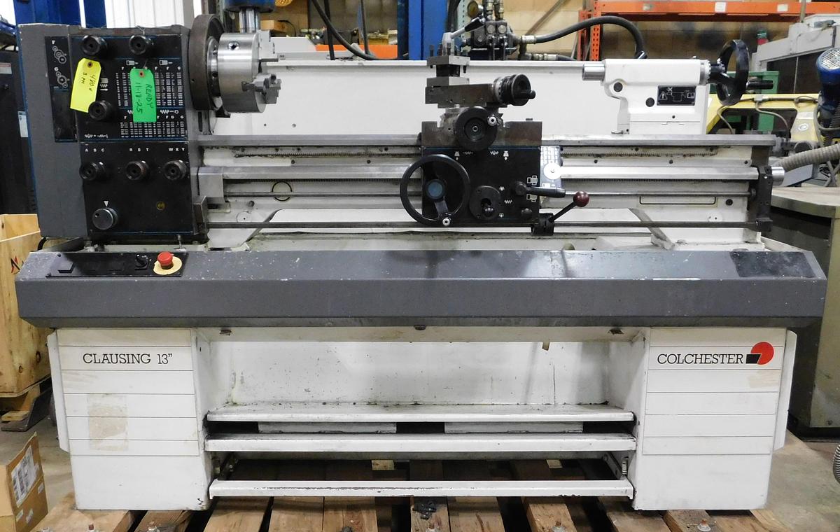 Used Clausing Colchester 13" x 40" Toolroom Lathe S2500