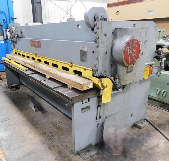 Used Lodge & Shipley 10' x 3/16 Mechanial Shear 0310-SL