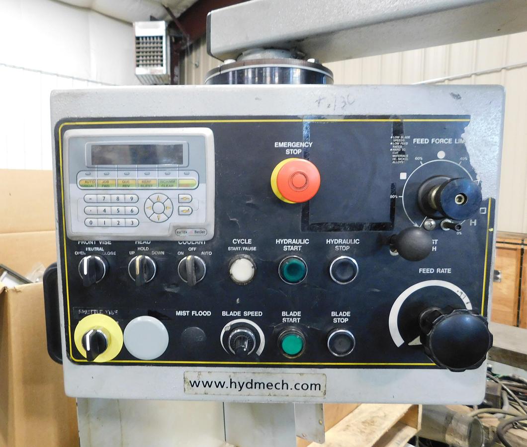 Used Hyd-Mech HSV250 10" x 10" Horizontal Automatic Bandsaw HSV250