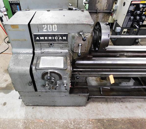 Used American 21" x 78" Toolroom Lathe Listed as a 16x78 "C"