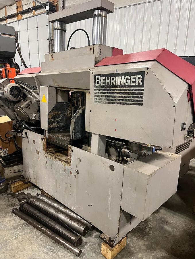 Used 1997 Behringer Automatic Horizontal Bandsaw HBP-303A