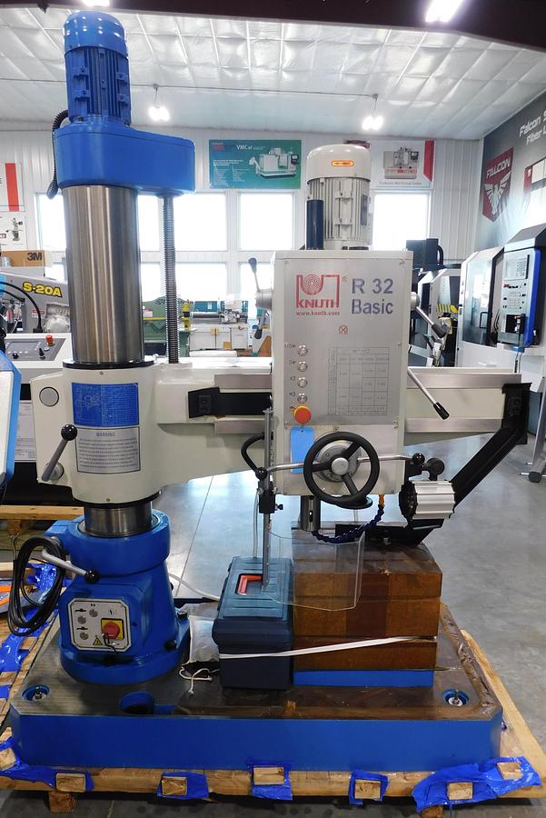 Knuth 8" x 32" Radial Arm Drill R 32 BASIC