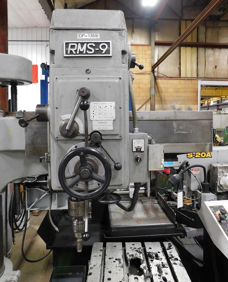Used 1979 Ikeda 3' 9" Radial Drill RMS-9