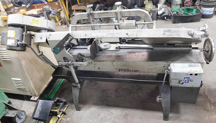 Used Wellsaw 10" x 16" Horizontal Manual Bandsaw 8