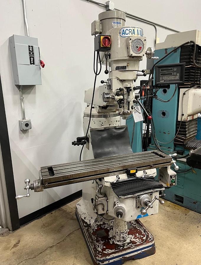 Used 2000 Acra Vertical Milling Machine MM2V