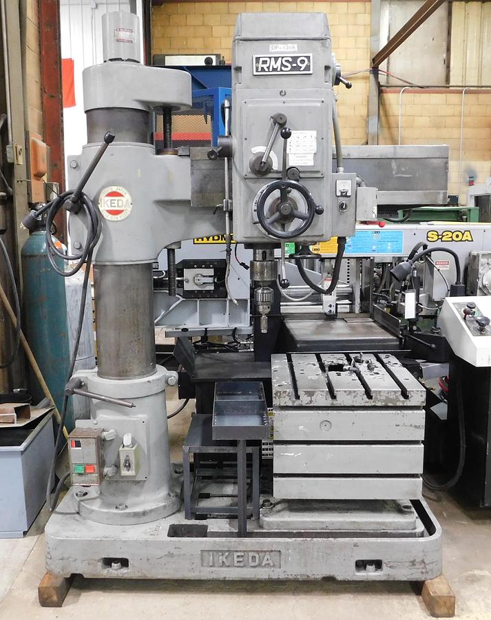 Used 1979 Ikeda 3' 9" Radial Drill RMS-9